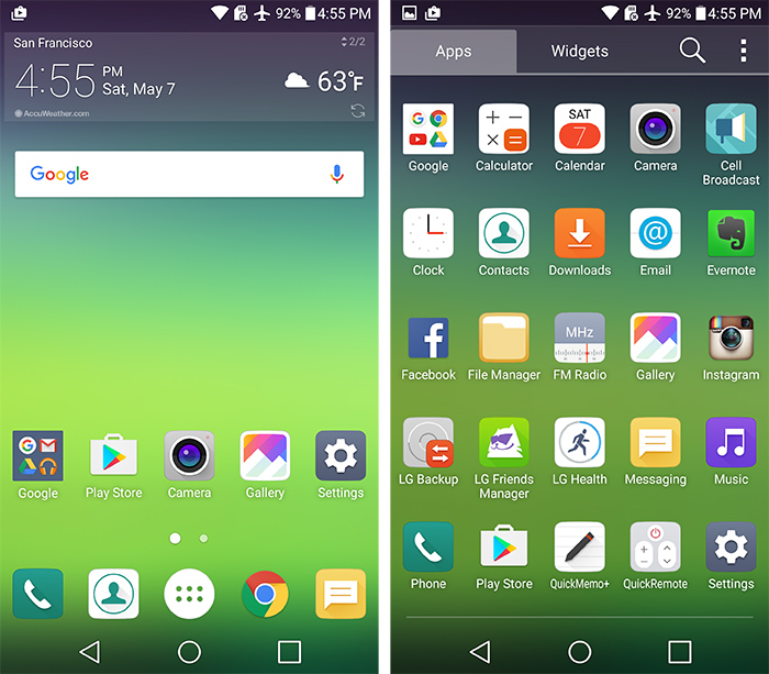 how do you screenshot on a lg g5