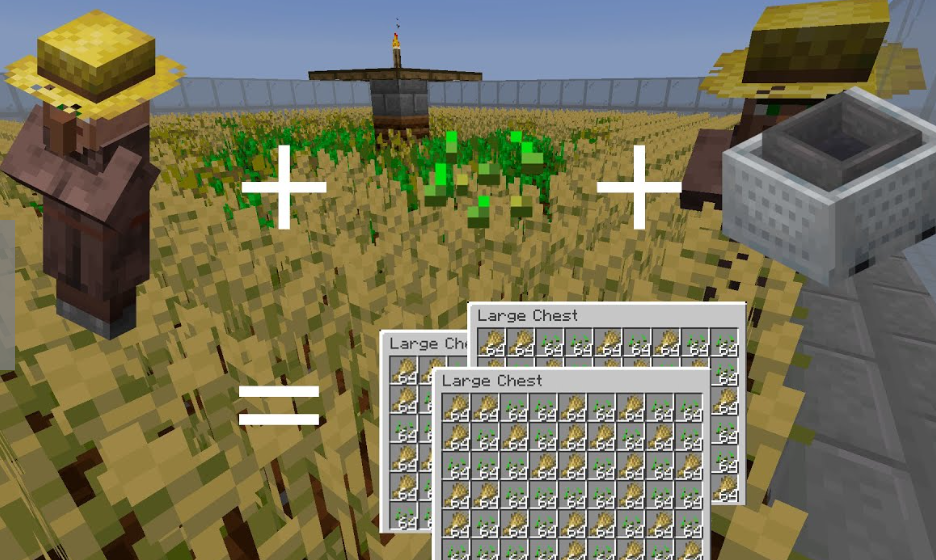 how to make a villager a farmer