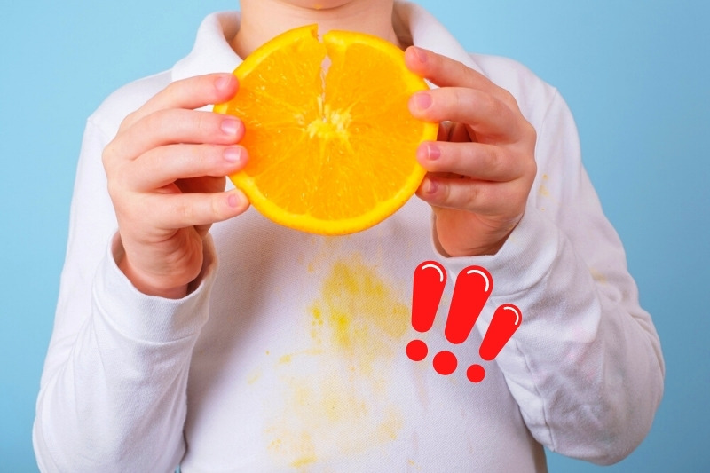 how to prevent orange stains in shower