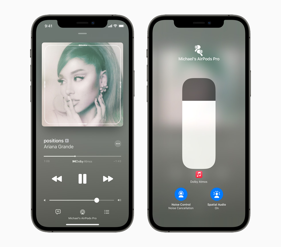 apple music transition