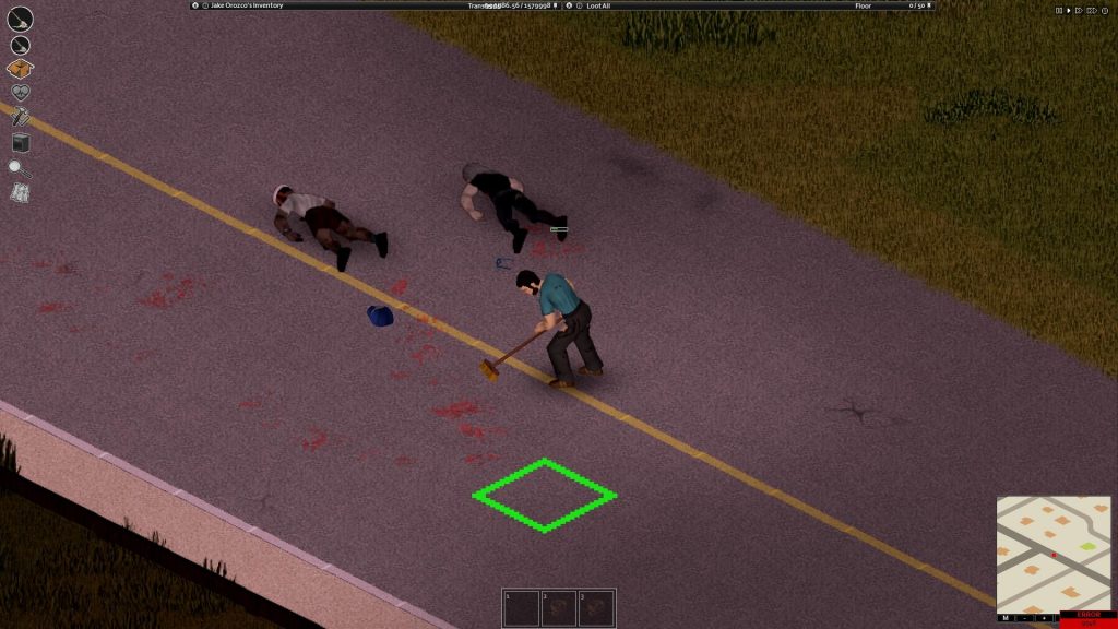 project zomboid clean blood