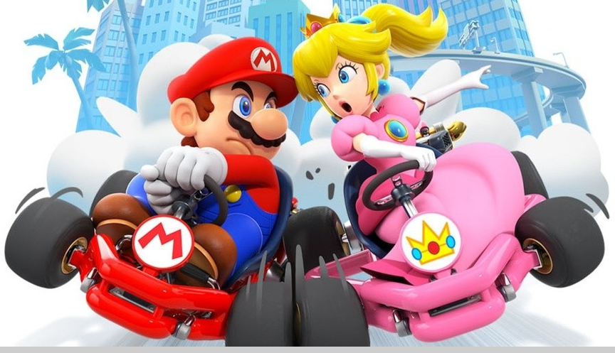 how to play mario kart online with friends