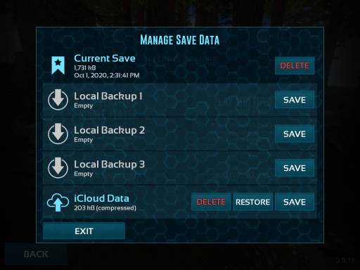 ark survival evolved delete single player