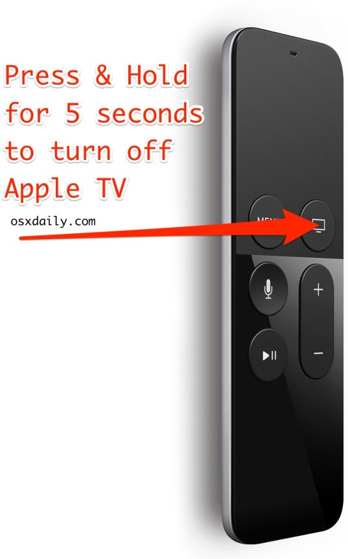 how to disconnect apple tv remote