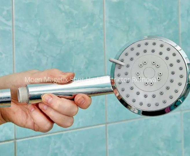 how to remove moen shower head