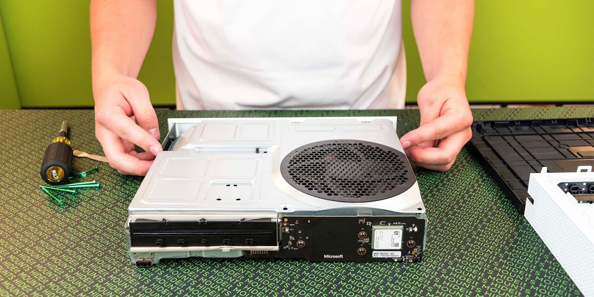 how to clean xbox one