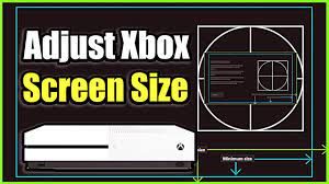 how to change screen size on xbox