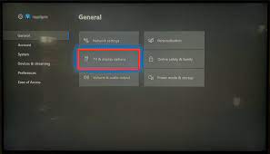 how to change screen size on xbox