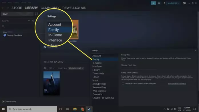 how to share steam games on different computers