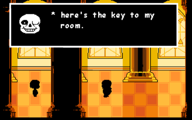 how to get sans key undertale