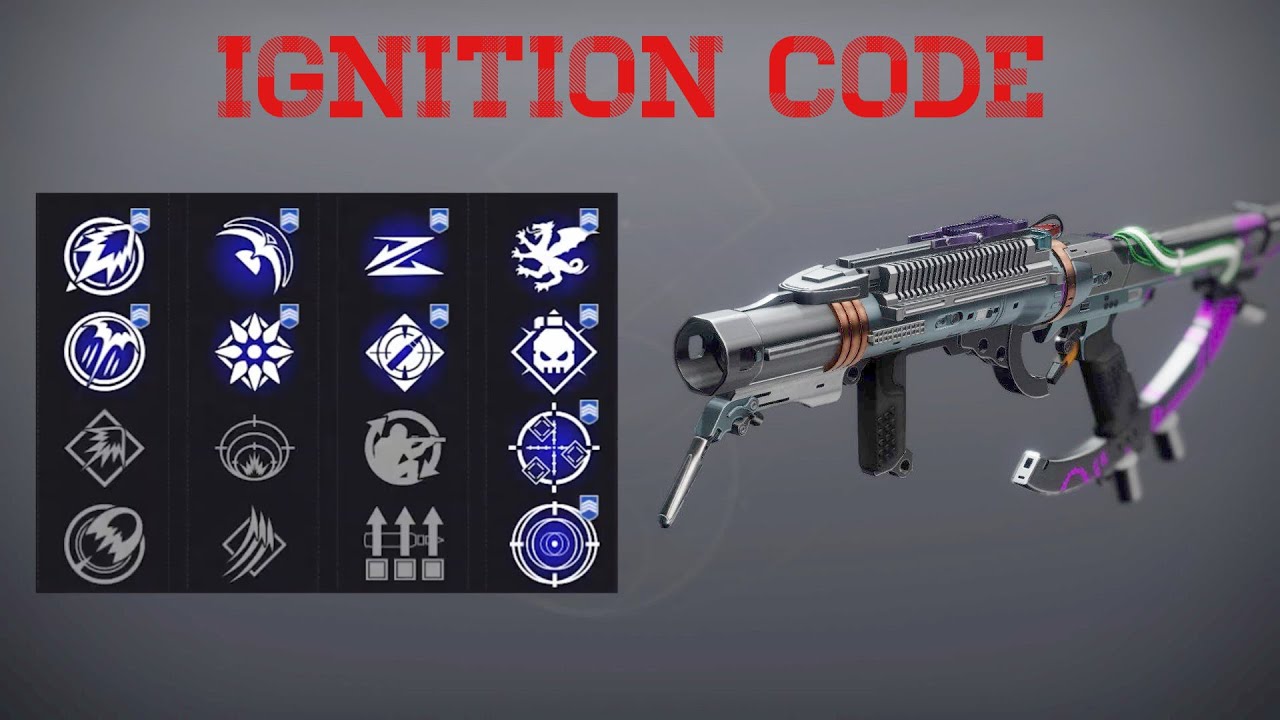 ignition code destiny 2
