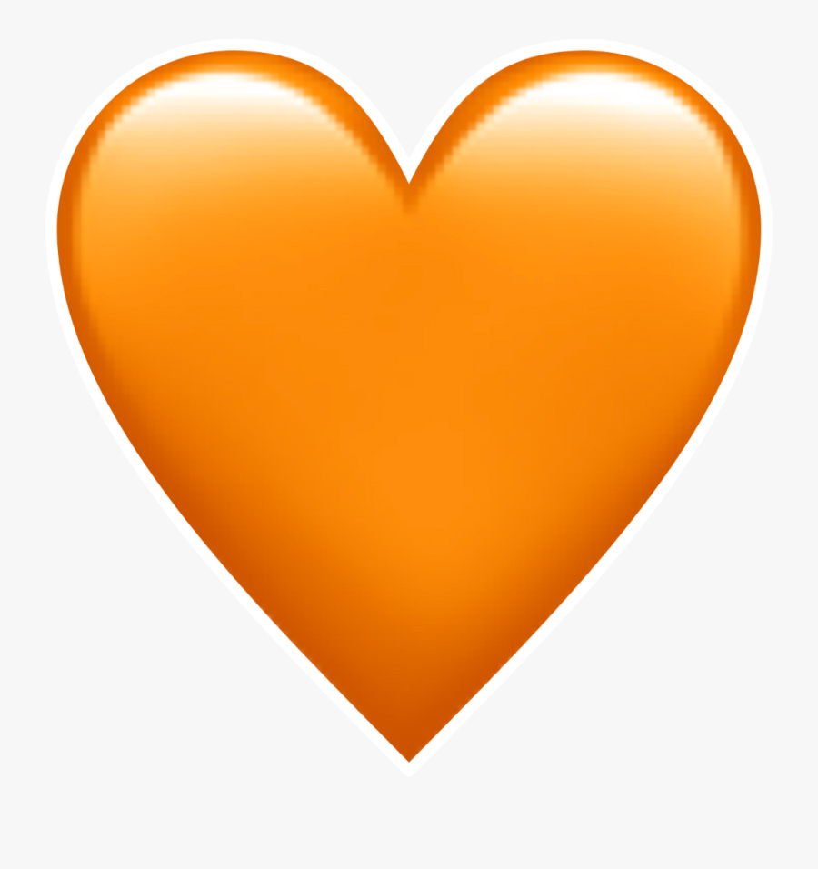 orange heart meaning