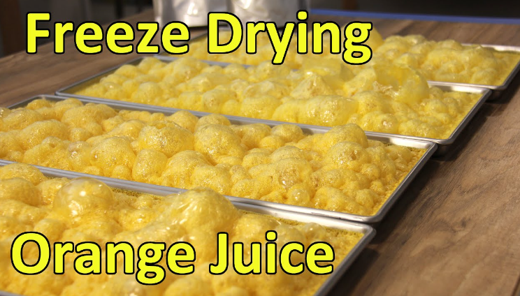 freezing point of orange juice