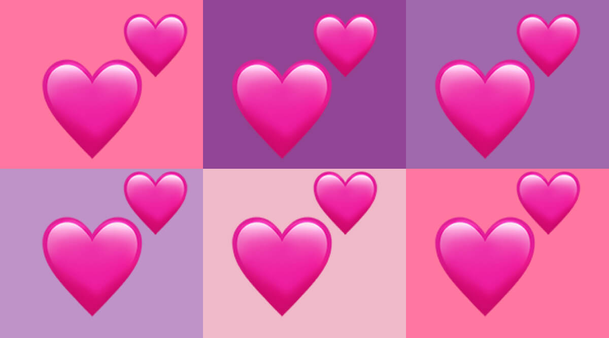 pink heart emoji meaning