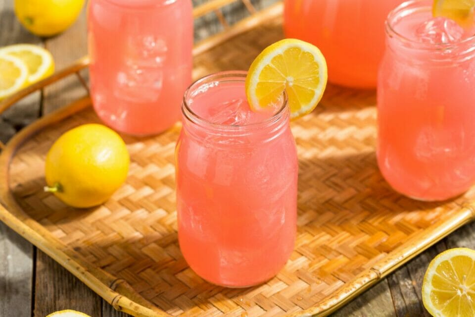 difference between pink lemonade and lemonade