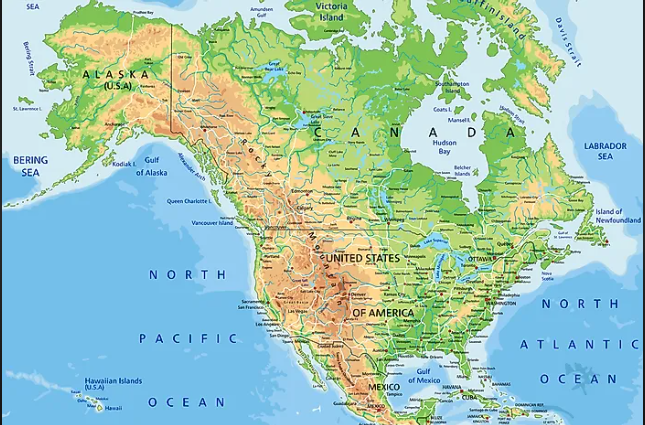 what two countries border the united states