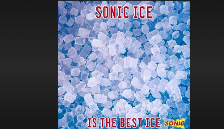 can you order ice on the sonic app