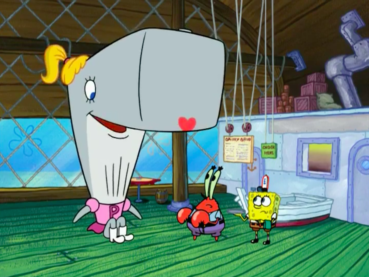 the whale from spongebob