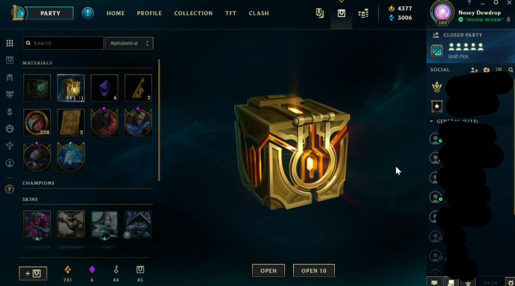 how to open masterwork chest