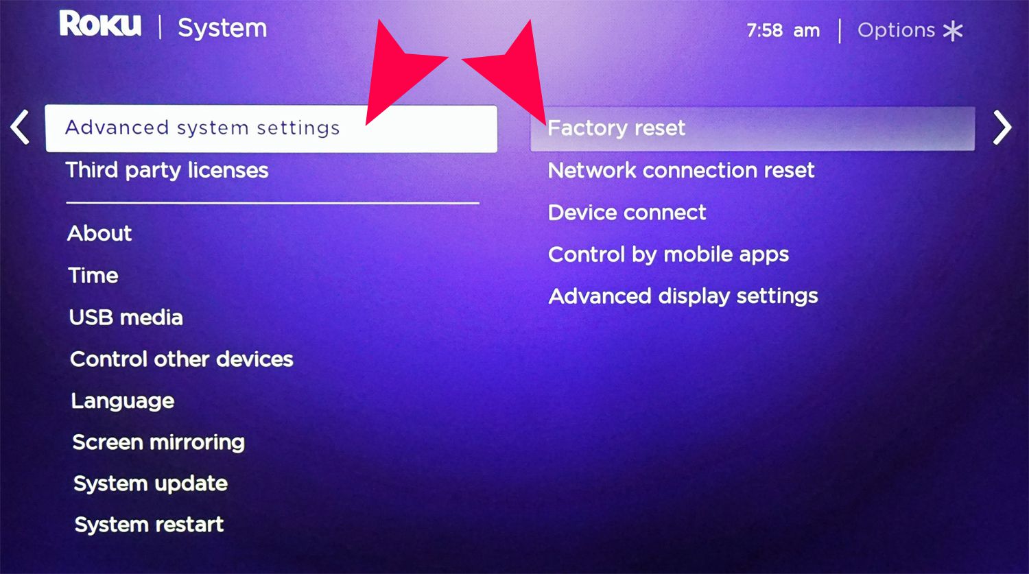 how to log out of roku