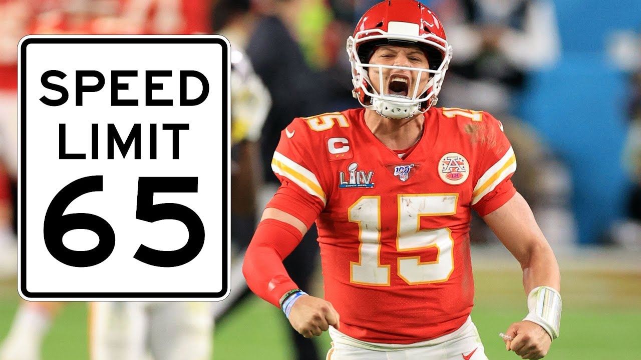 how far can patrick mahomes throw a football