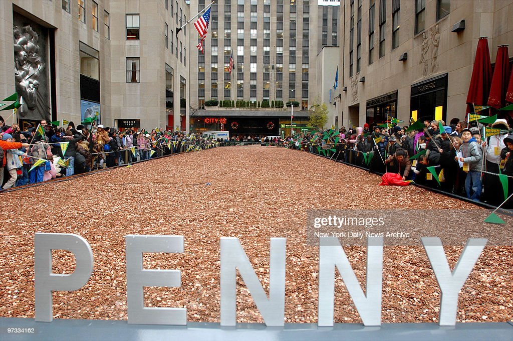 how many pennies are in 1 million dollars