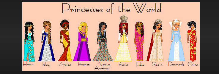 how many princesses are there in the world