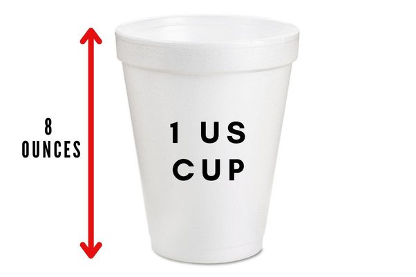 how many cups are in a glass of water