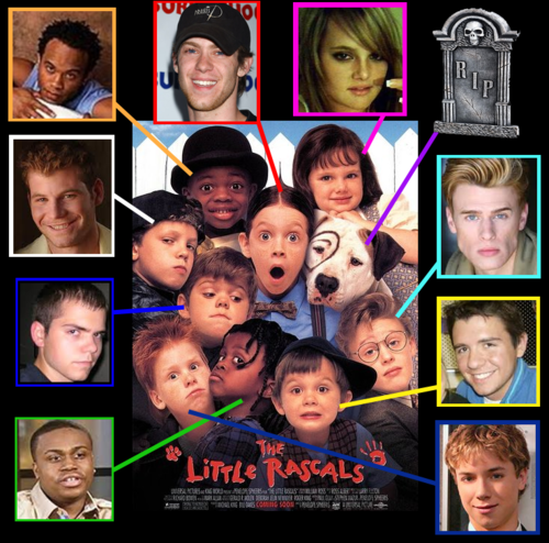 how old were the kids in little rascals
