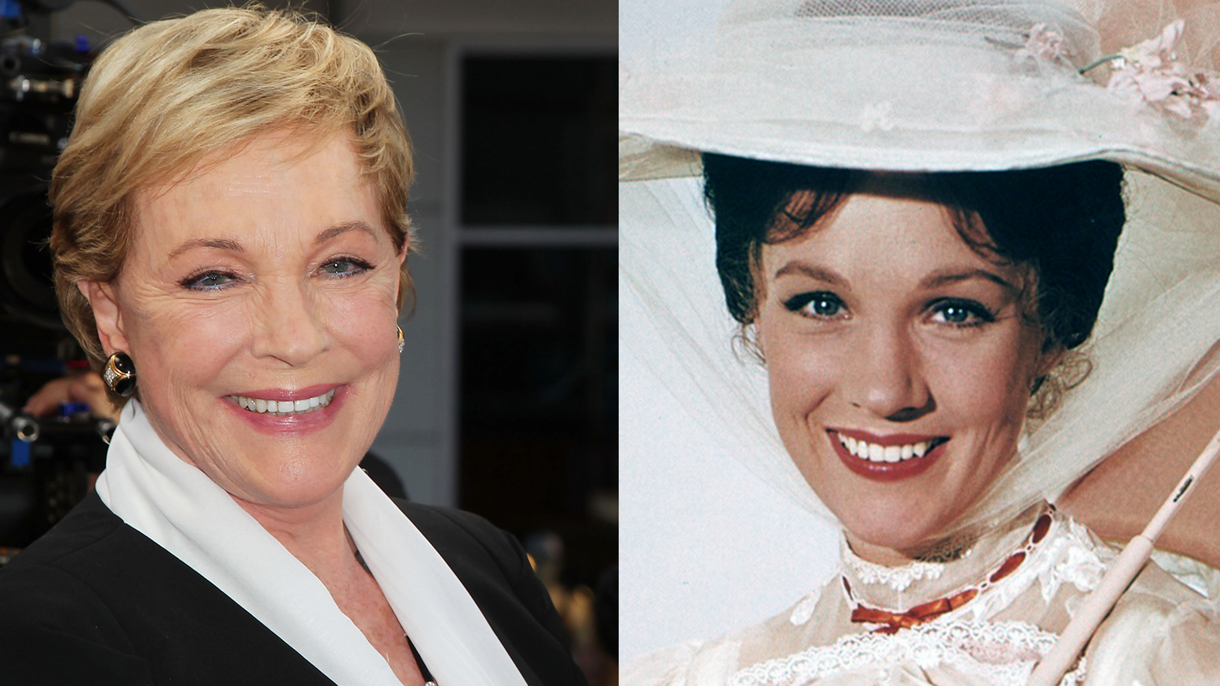 how old was julie andrews in mary poppins