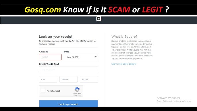 gosq.com scam