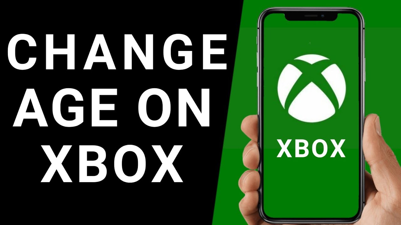 how to change age on xbox account