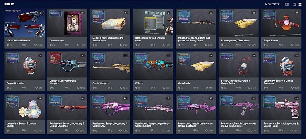 using gibbed borderlands 2