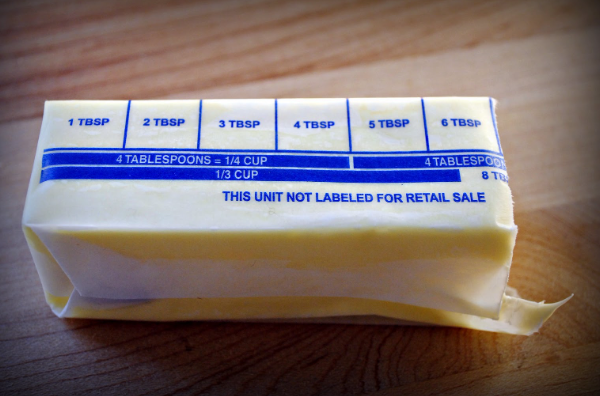 how much is 6 tbsp of butter