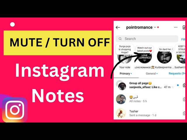 how to unmute notes on instagram