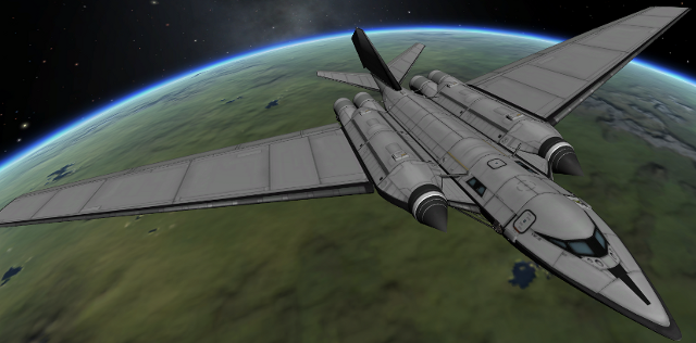 how to build a space plane ksp