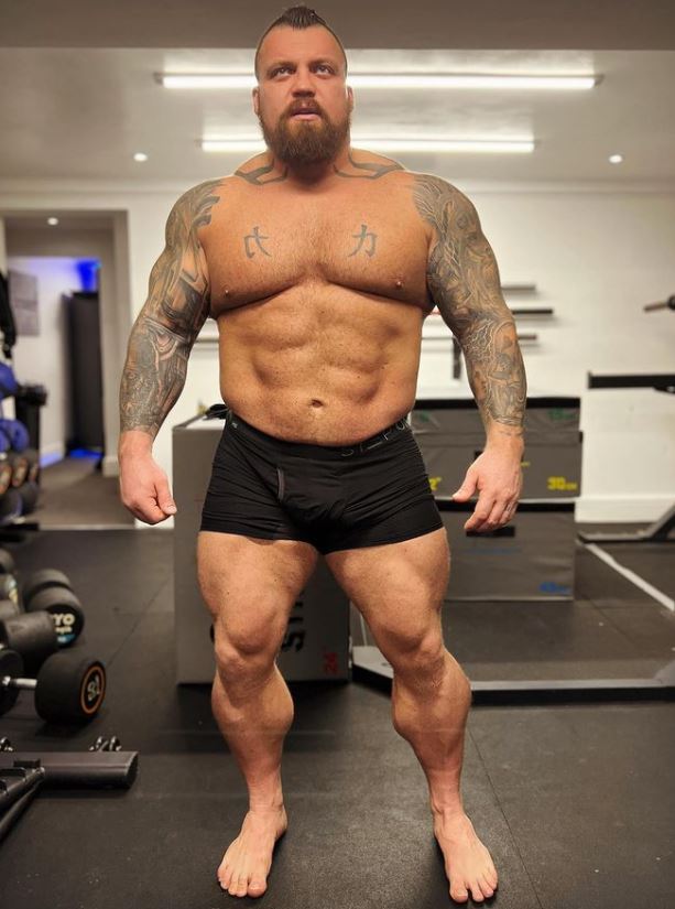 eddie hall height in feet