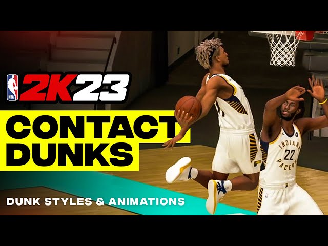 nba 2k17 how to contact dunk