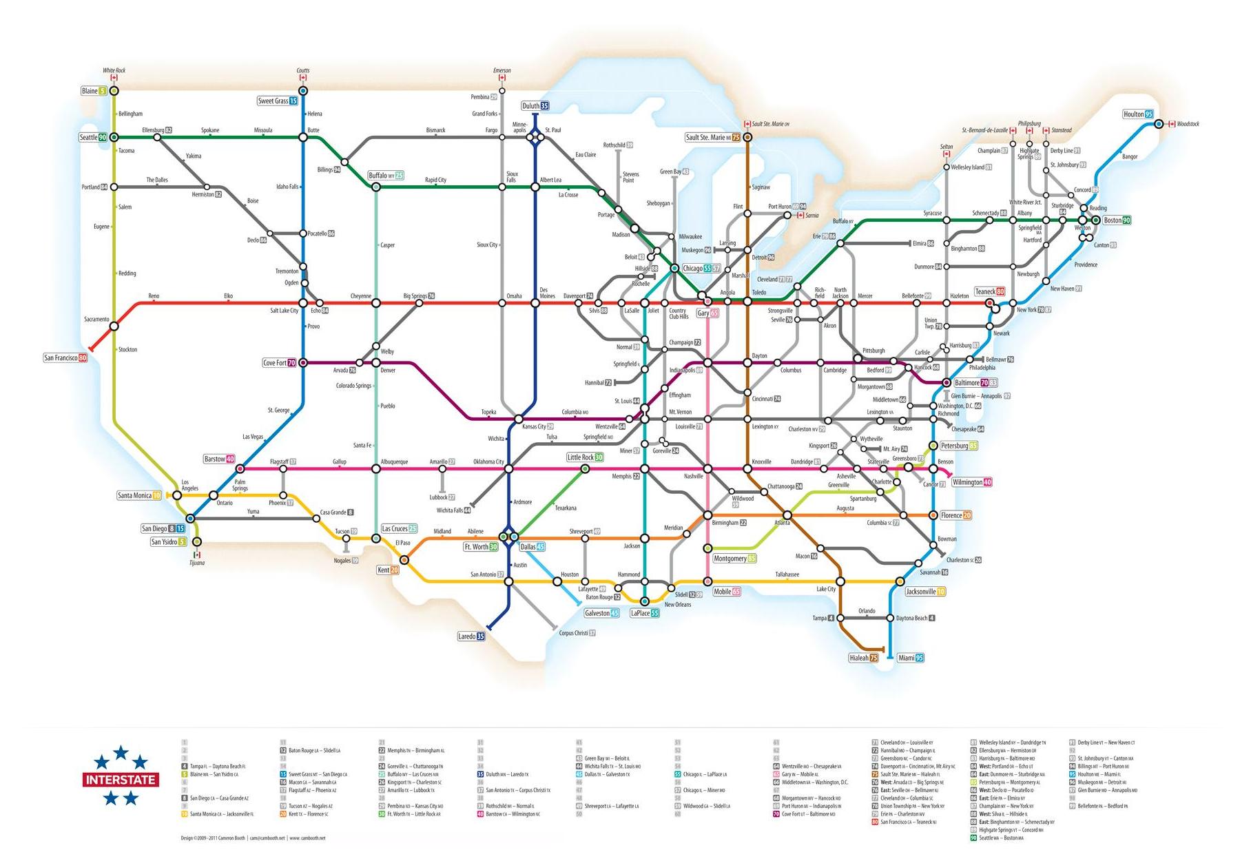 how many subways are in the united states