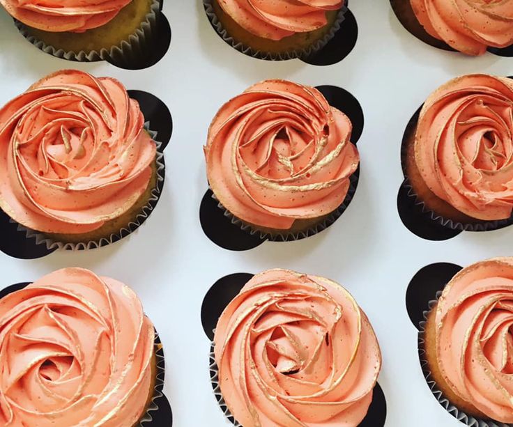 rose gold icing color