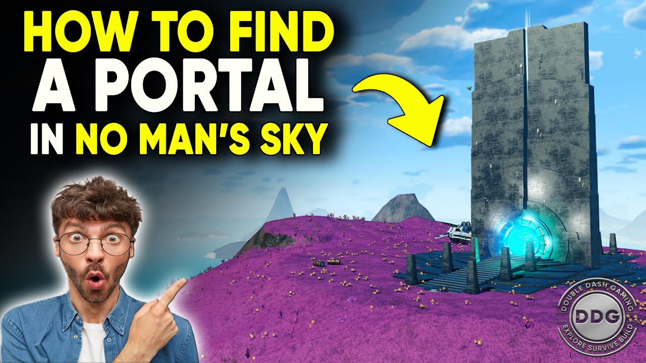 no man's sky how to find portal