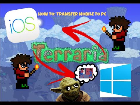 how to transfer terraria worlds