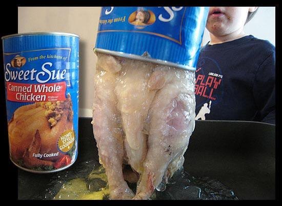 how long is canned chicken good for