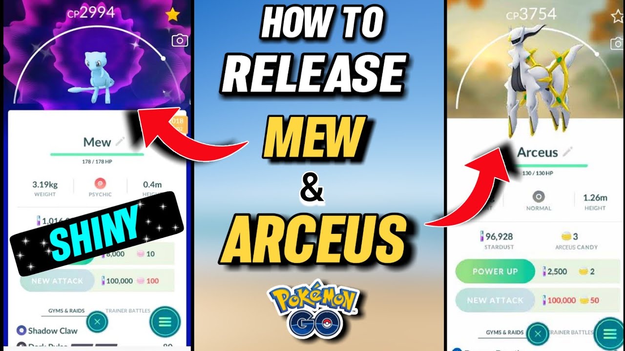 how to get arceus in pokemon go
