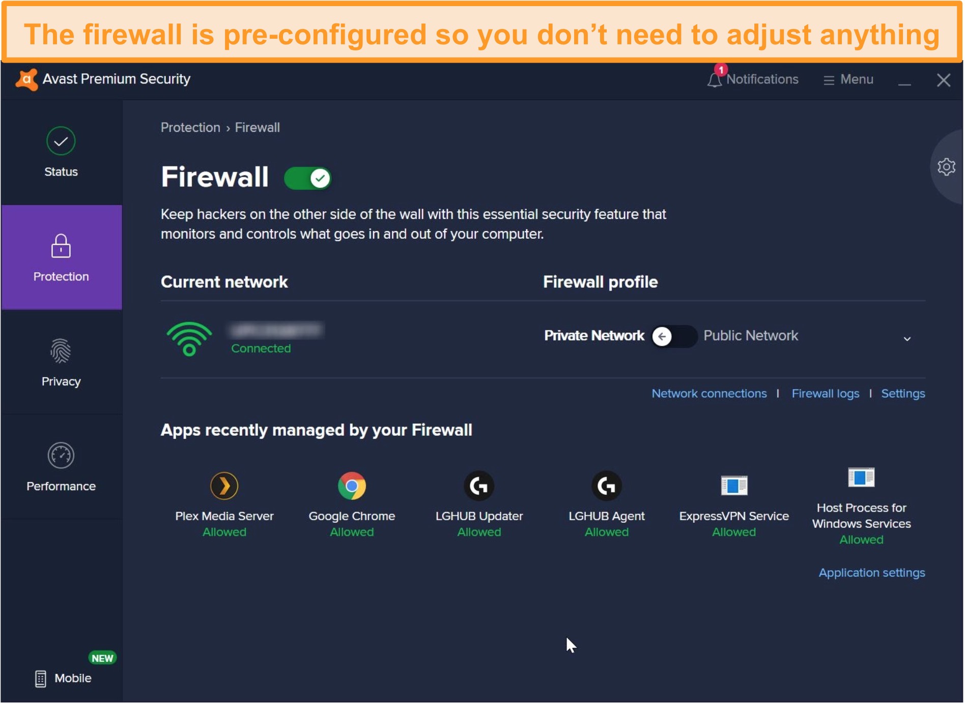 how to add game to avast firewall