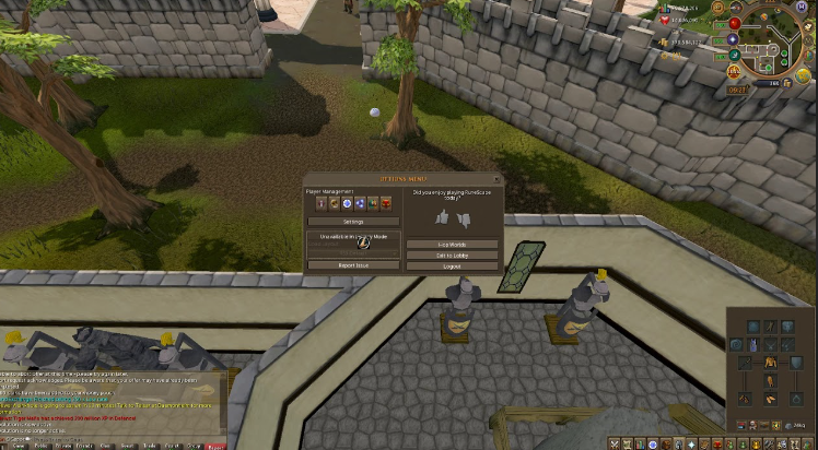 runescape how to switch out of legacy mode
