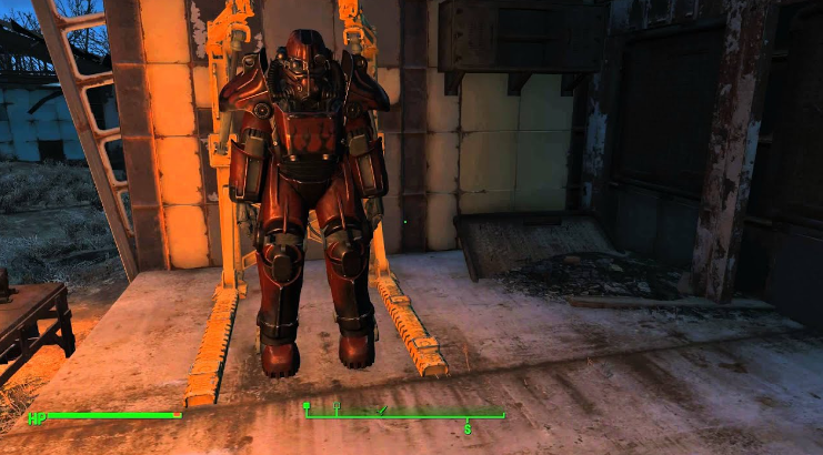 fallout 4 how to remove power armour