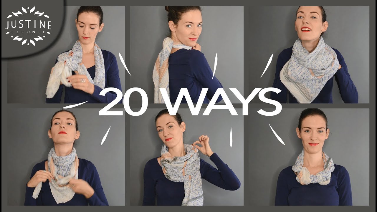 Tying Up Loose Ends How to End a Scarf With Style