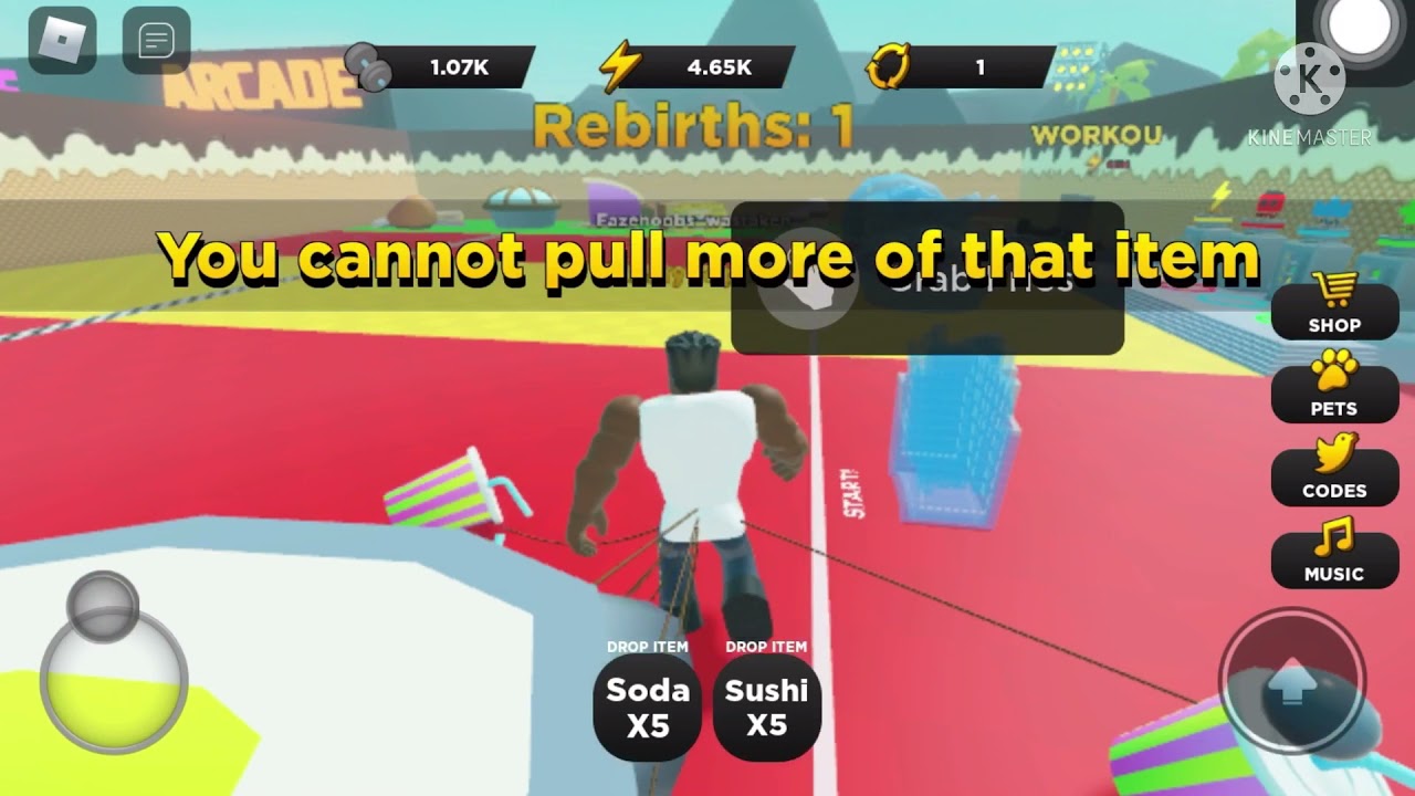 how to rebirth in strongman simulator