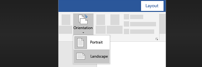 rotate pages in word